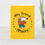 My Friend Maisy Colorful Circle Design Card