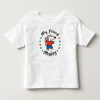 My Friend Maisy Colorful Circle Design Toddler T-shirt