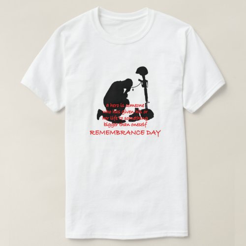 My Friend Remembrance Day T_Shirts