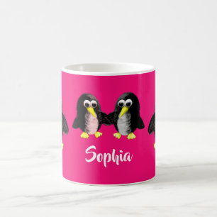 My friend the penguin ,Personalized for kids Coffee Mug