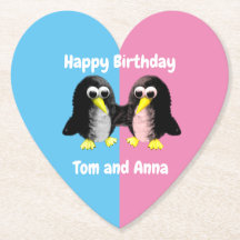 My friend the penguin ,Personalized for Twins