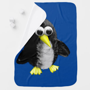 My friend the penguin swaddle blanket