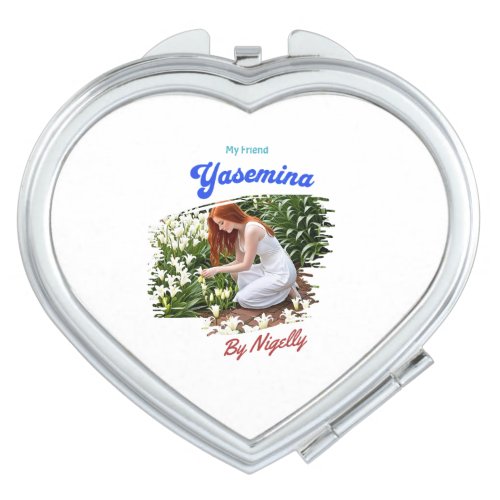 my friend YASEMINA compact mirror