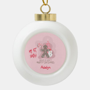 MY FRIST CHRISTMAS ORNAMENT FOR BABY GIRL