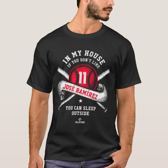 My Funny House Jose Ramirez Mlbpa Mlb T-Shirt (Front)