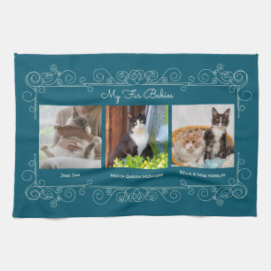 My Fur Babies Photo Kitchen Towel