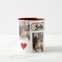 My Furry Friend Custom Dog Photo Mug with Name