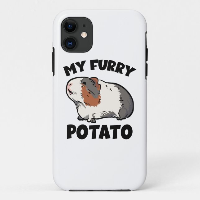 My furry potato guinea pig Case-Mate iPhone case (Back)