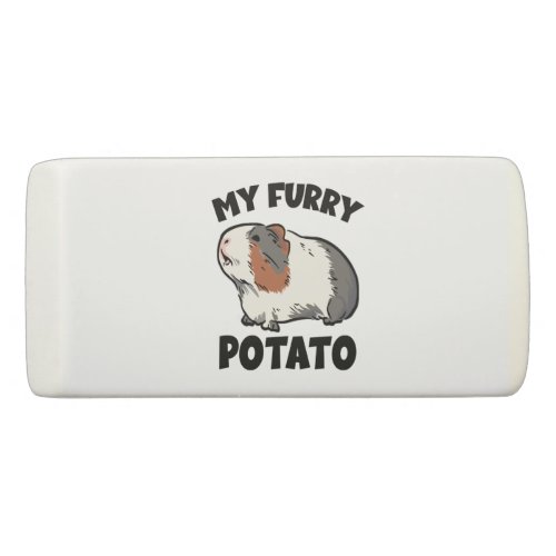 My furry potato guinea pig eraser