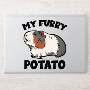 My furry potato guinea pig HP laptop skin