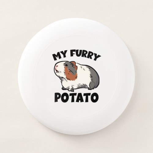 My furry potato guinea pig Wham_O frisbee