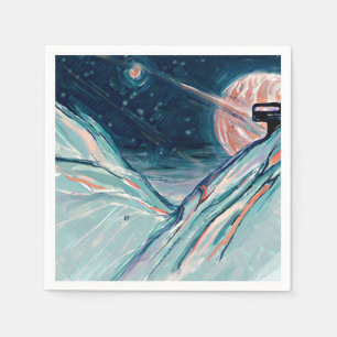 My Future Home in Space Napkins