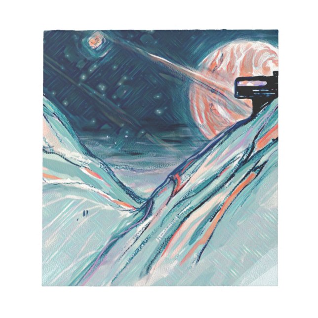 My Future Home in Space Notepad (Front)