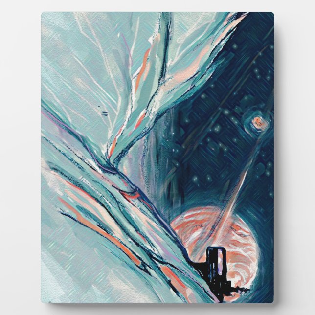 My Future Home in Space Plaque (Front)