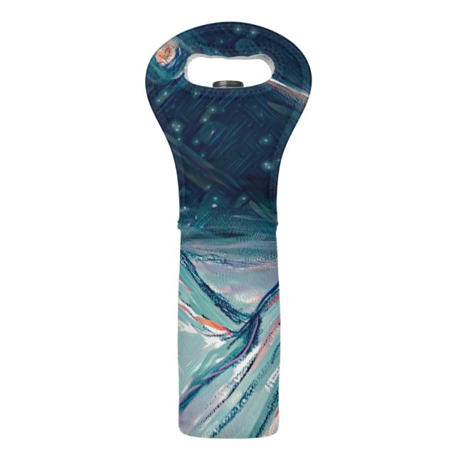 My Future Home in Space Wine Bag (Back)