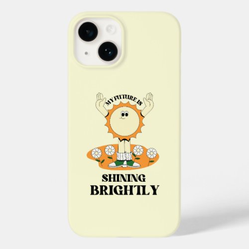 My Future Is Shining Brightly Case_Mate iPhone 14 Case
