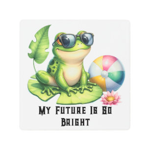 My Future is so bright Metal Print