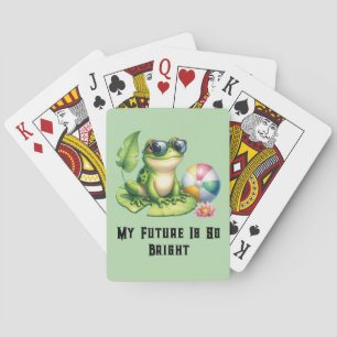 My Future is so bright Poker Cards