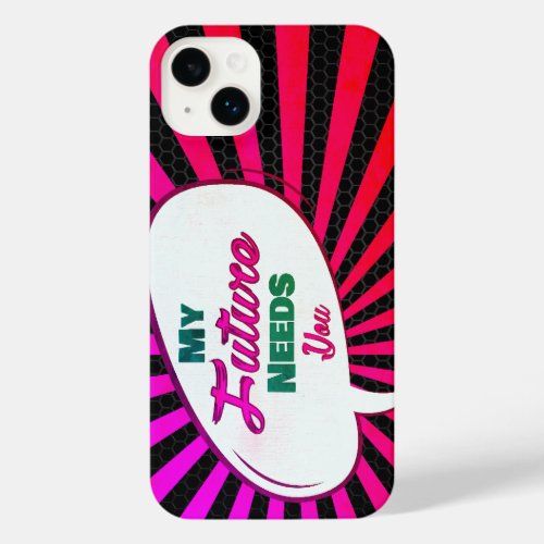 My Future Needs You Electro Funk Edition iPhone 14 Plus Case
