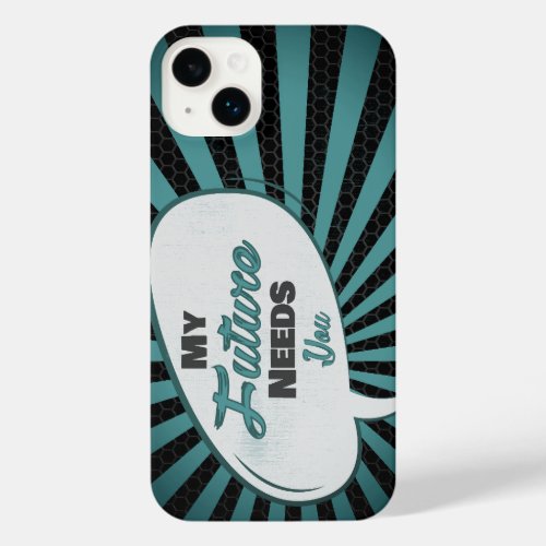 My Future Needs You Retro Faded Edition iPhone 14 Plus Case