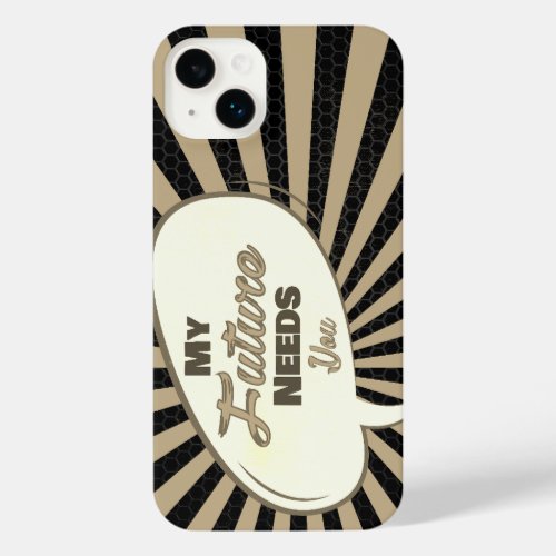 My Future Needs You Vintage Edition iPhone 14 Plus Case