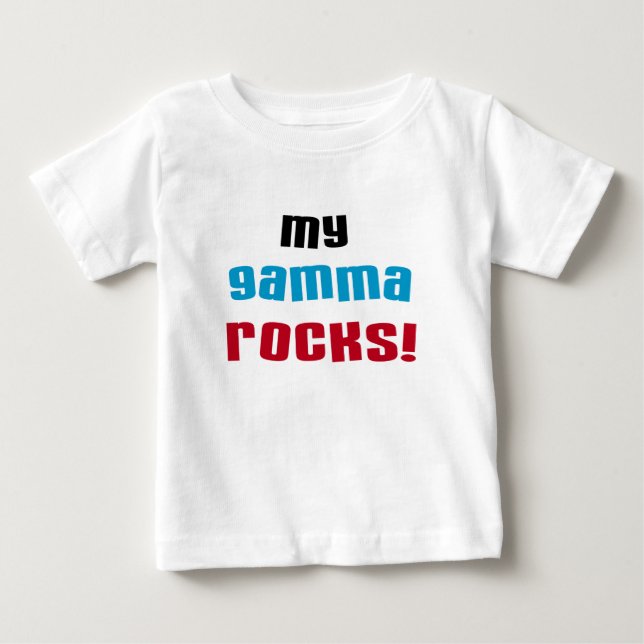 My Gamma Rocks T-shirts and Gifts (Front)