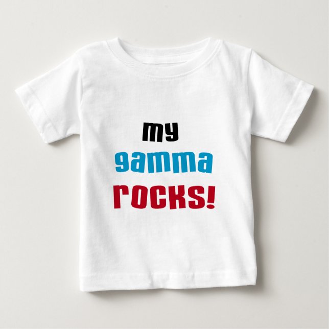 My Gamma Rocks T-shirts and Gifts (Front)