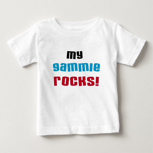 My Gammie Rocks T shirts and Gifts (Front)