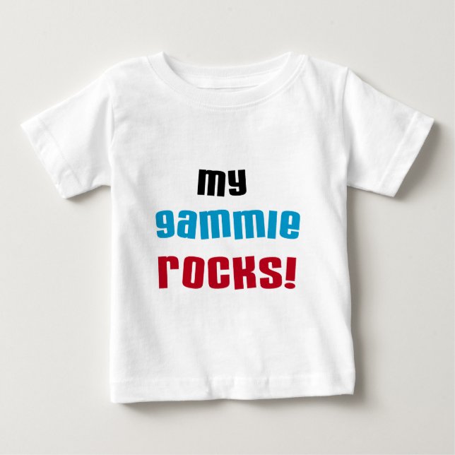 My Gammie Rocks T shirts and Gifts (Front)
