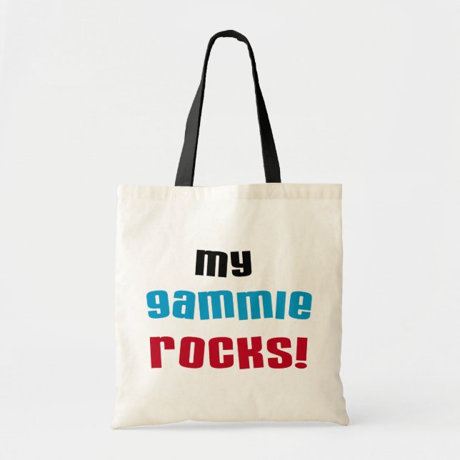 My Gammie Rocks T shirts and Gifts Tote Bag (Front)