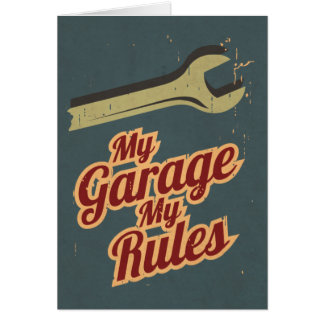 My Garage My Rules Cards