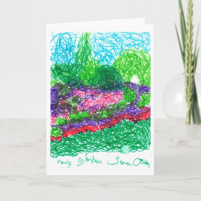 My Garden Card (Front)