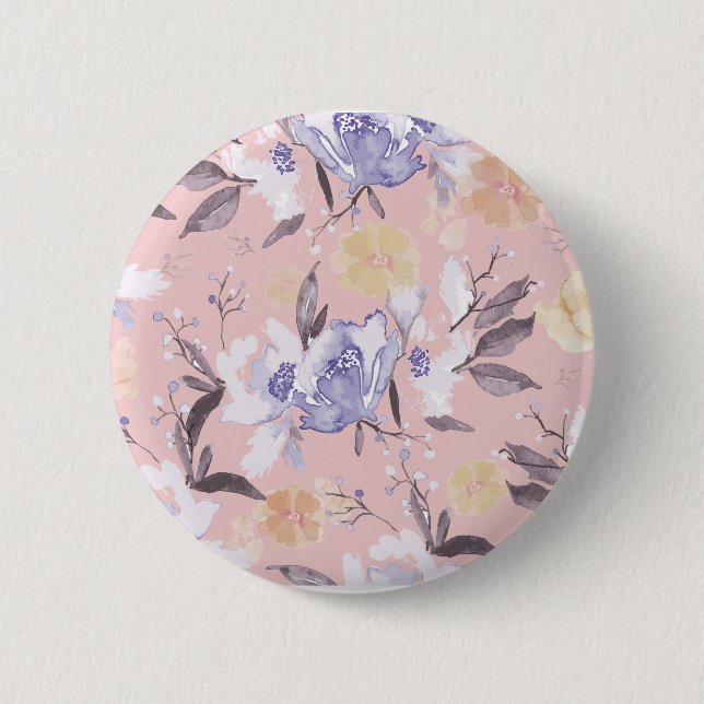 My Garden Flowers Button (Front)