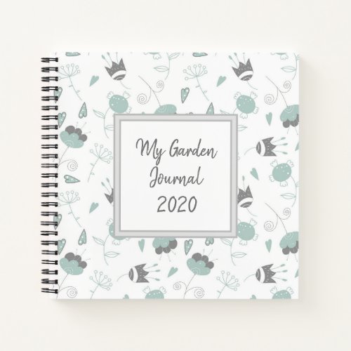 My Garden Journal Notebook