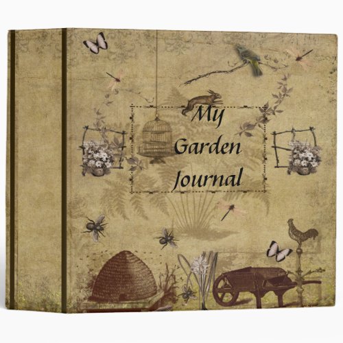 My Garden Journal_Style 2_ Two Inch Binder
