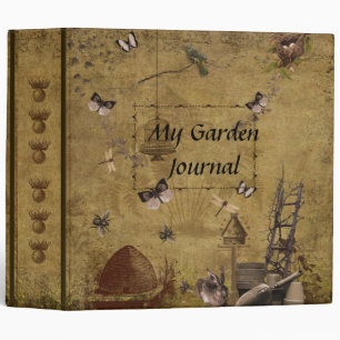 My Garden Journal- Style 5- Two Inch Binder