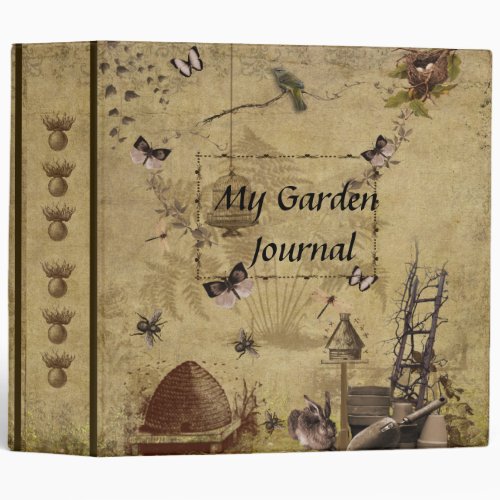 My Garden Journal_ Style 6_ Two Inch Binder