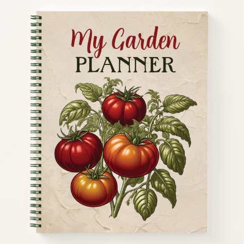 My Garden Planner Journal Notebook