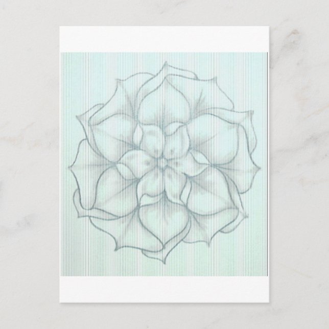 My Gardenia Postcard (Front)