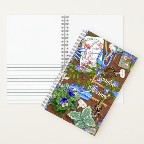 My Gardening Journal Notebook