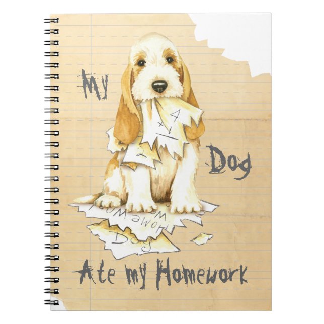 My GBGV Ate my Homework Notebook (Front)