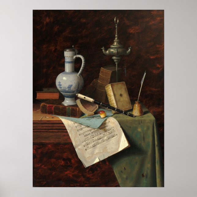 My Gems - William Harnett Fine Art Poster (Front)