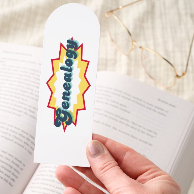 My Genealogy Bookmark (Hand)