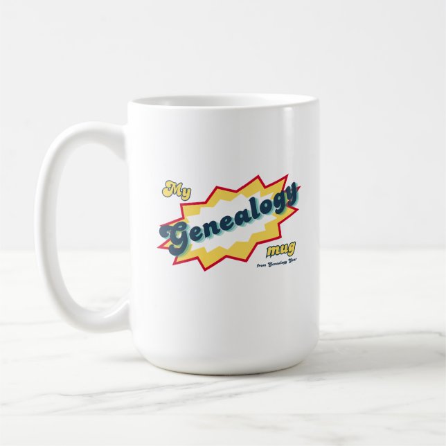 My Genealogy Mug (Left)