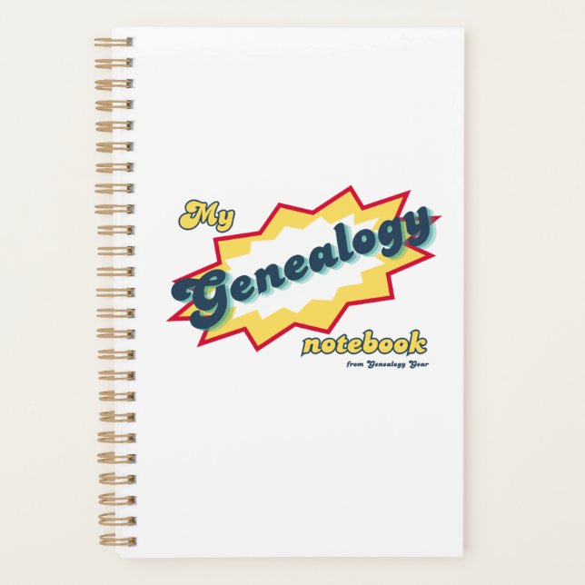 My Genealogy Notebook (planner version) (Front)