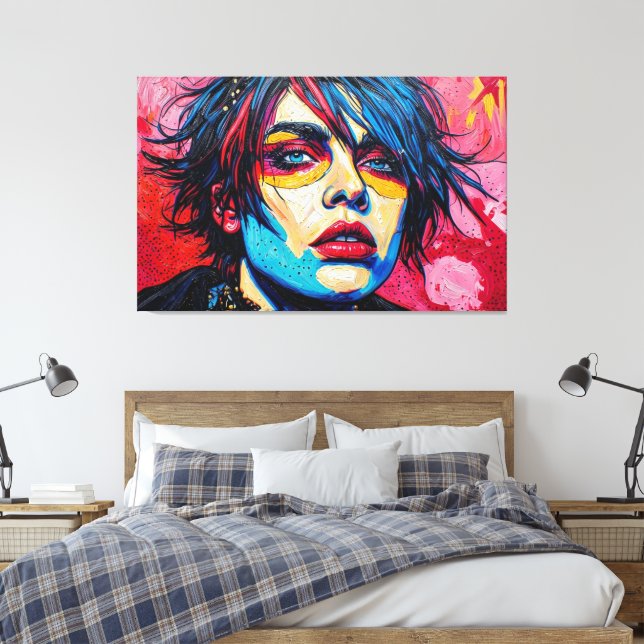 MY GENERATION 26 CANVAS PRINT (Insitu(Bedroom))
