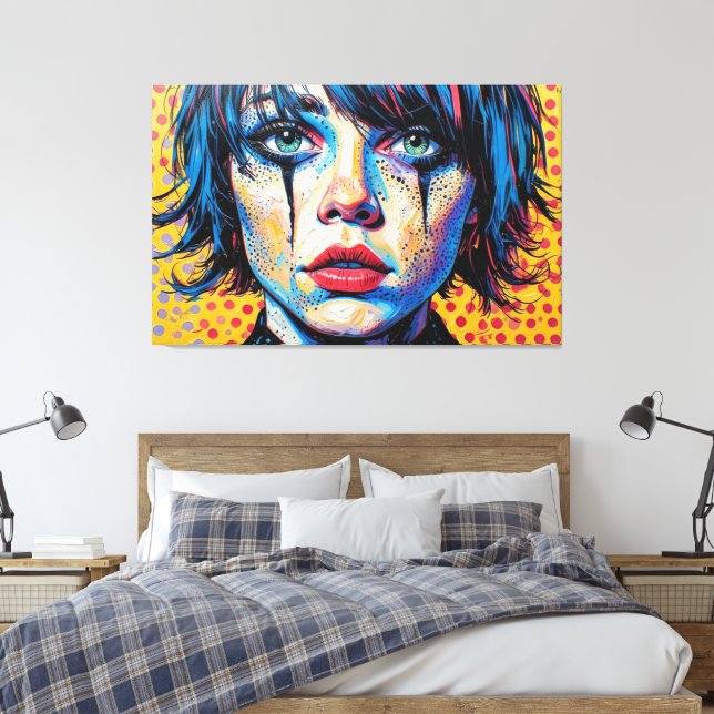 MY GENERATION 6 CANVAS PRINT (Insitu(Bedroom))