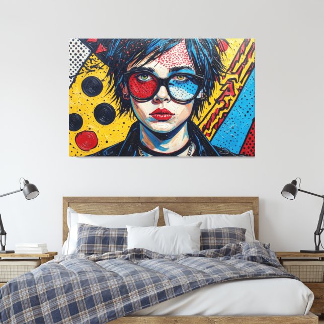 MY GENERATION 9 CANVAS PRINT (Insitu(Bedroom))