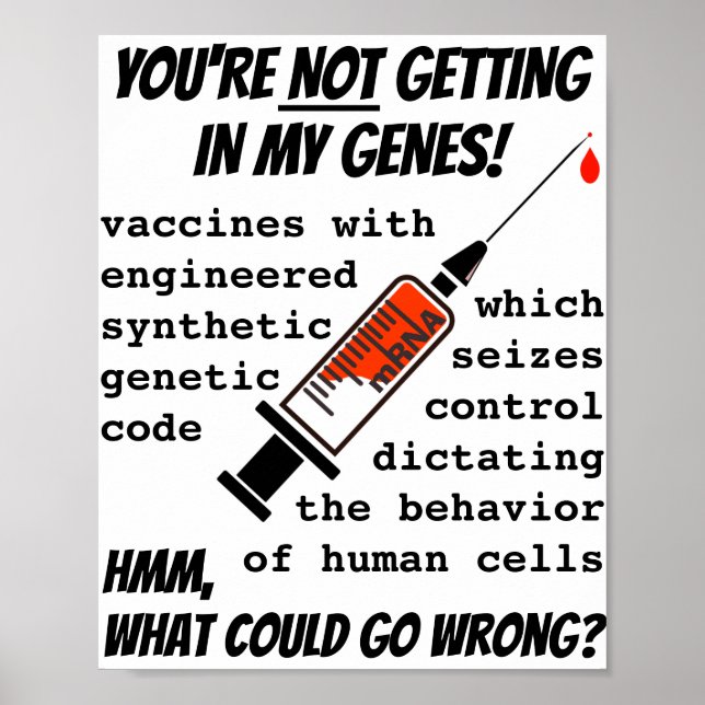 My genes poster (Front)