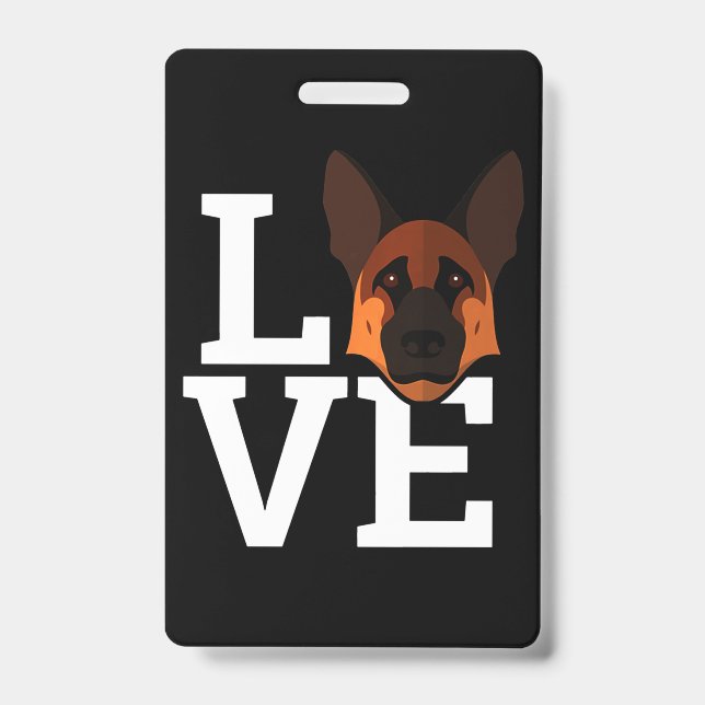 My German Shepherd Badge (Front)